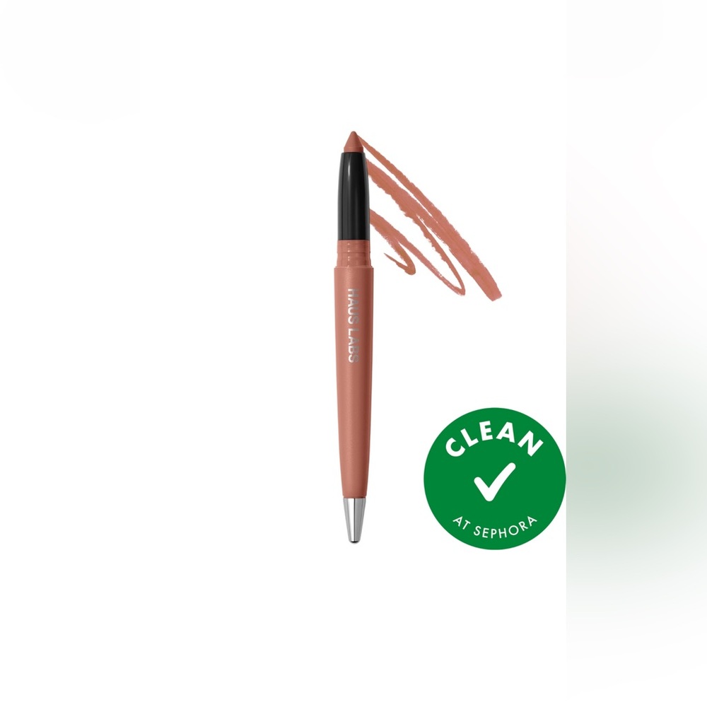 🌸HAUS LABS Le Monster Lip Crayon Vegan Lipstick & Lip Liner Honey Matte FullSize